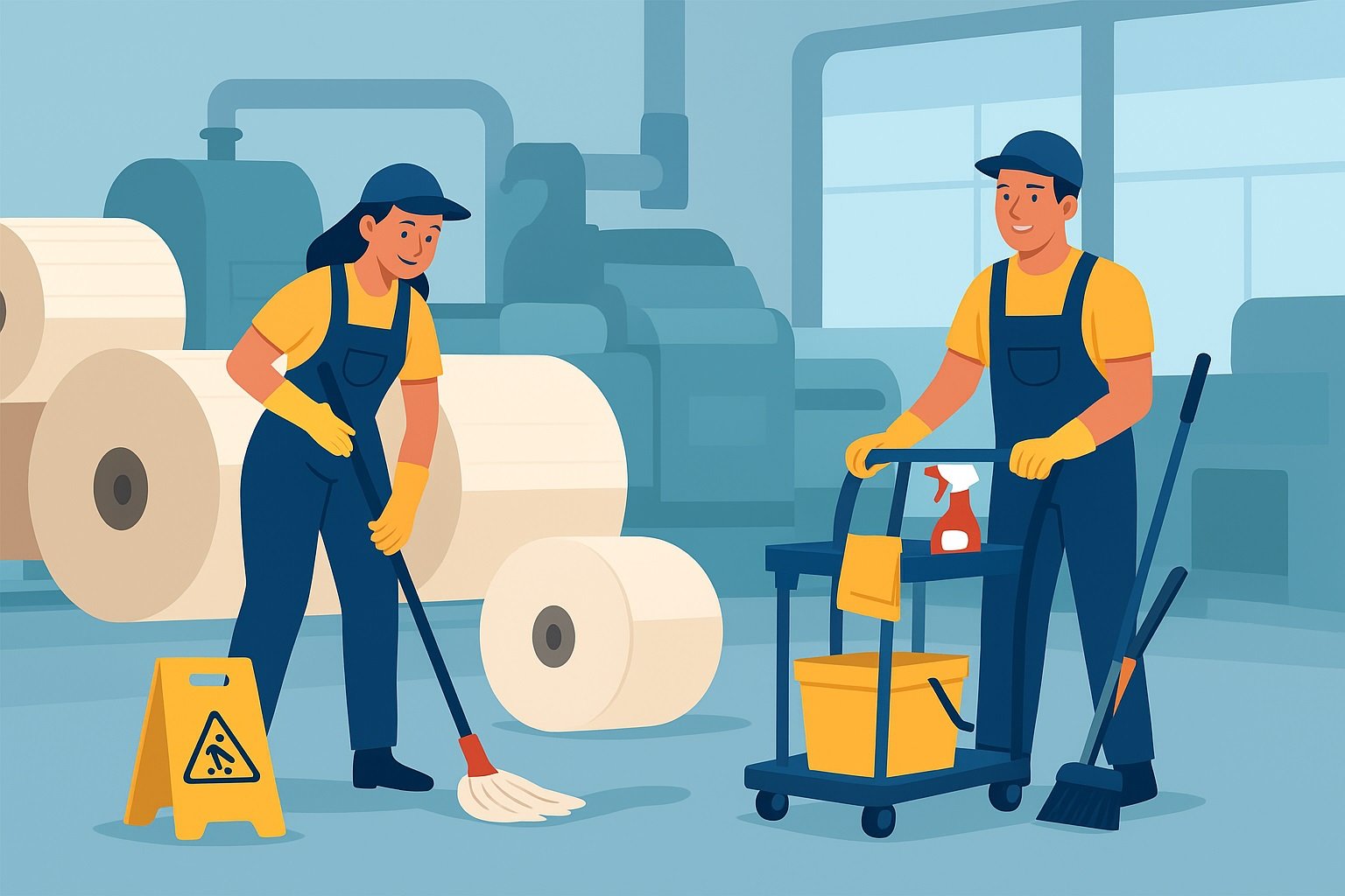 Top Quality Janitorial and Cleaning Supplies for Paper Mills in Philadelphia