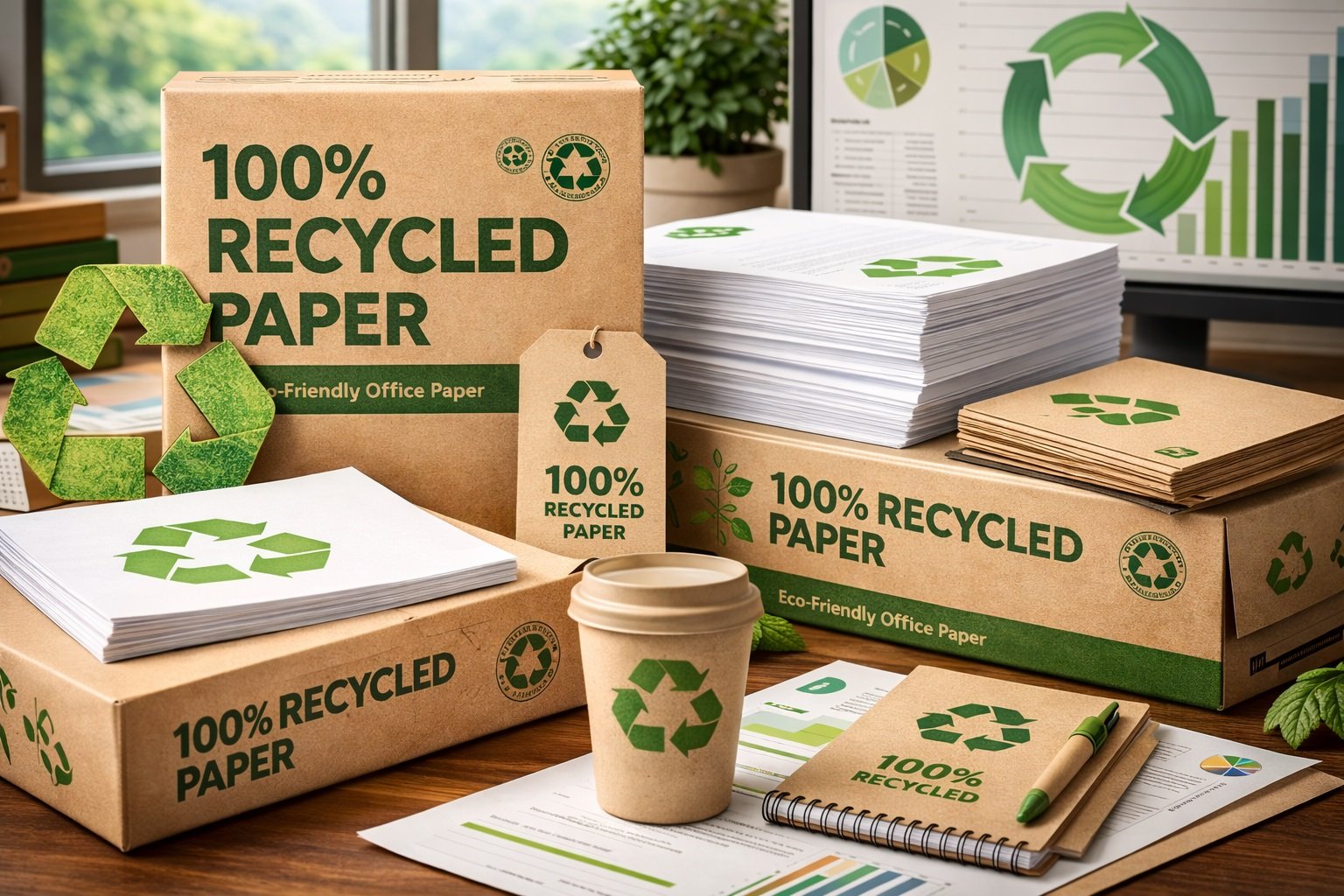 100% Recycled Paper