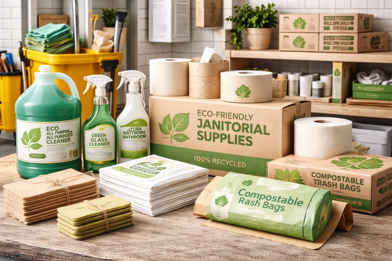 Sustainable and Eco-Friendly Janitorial Supplies in Philadelphia