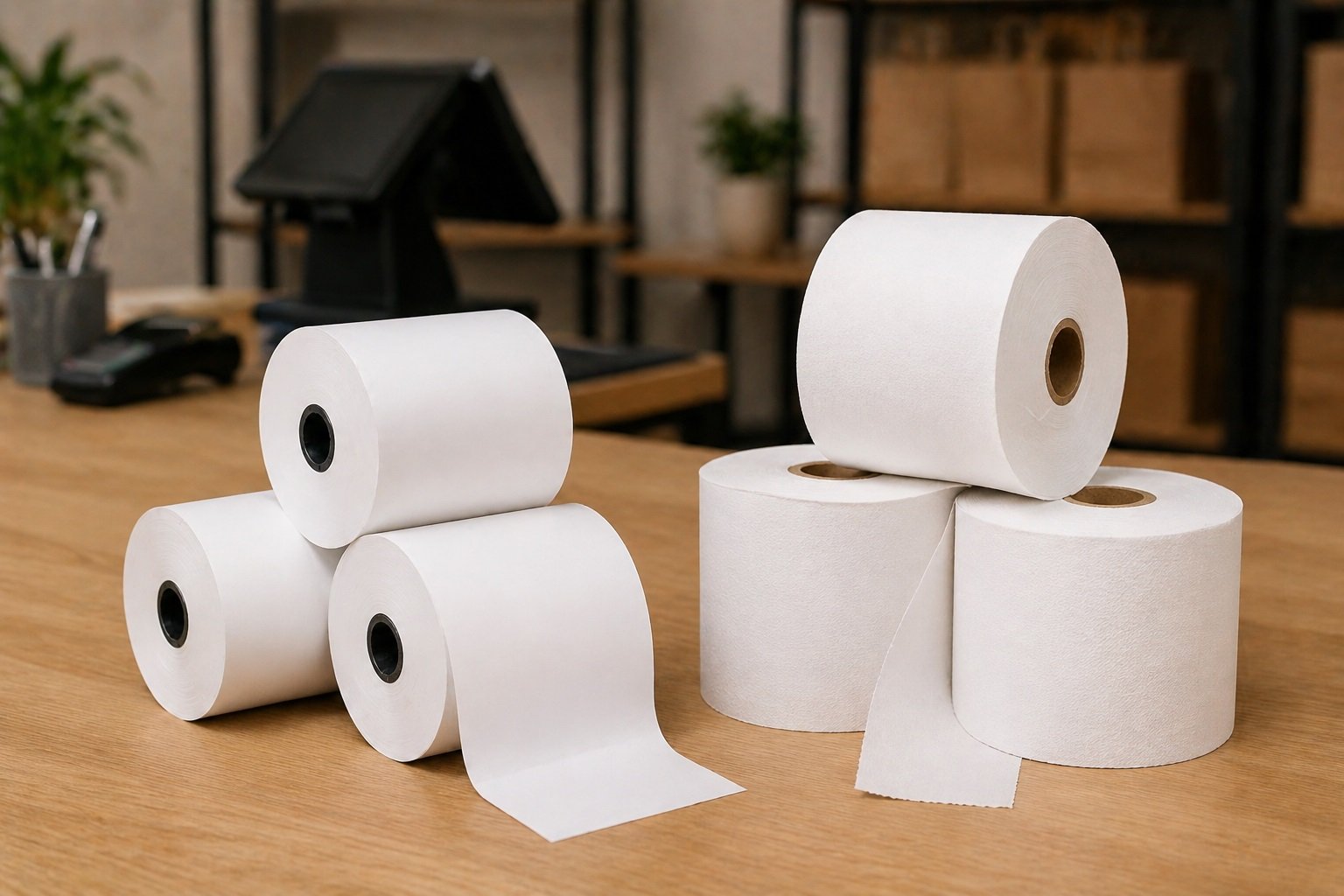 Bond vs Thermal Paper Rolls What Businesses in Pennsylvania Should Use