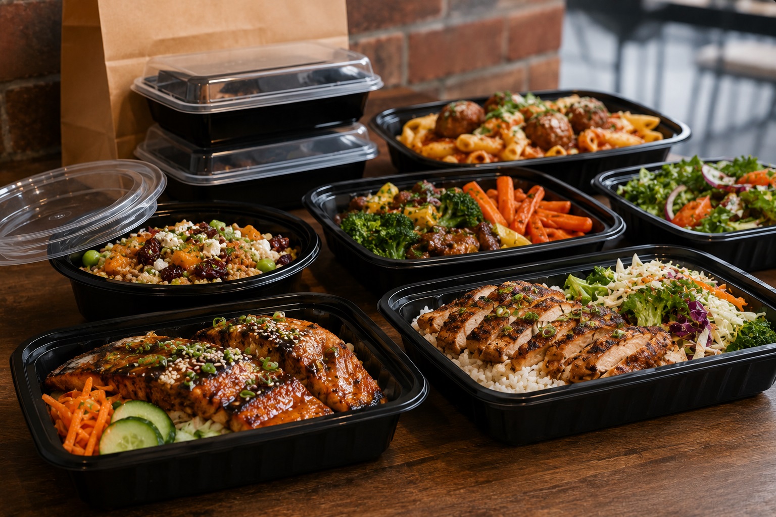 Why Black Food Trays Are the Top Choice for Restaurants