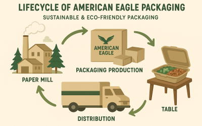 From Paper Mill to Table: The Lifecycle of American Eagle Packaging