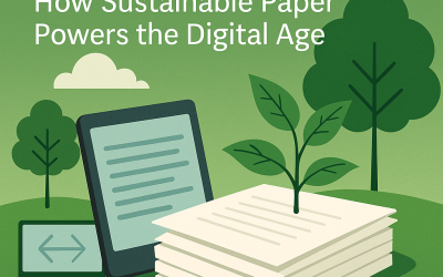 How Sustainable Paper Products Powers the Digital Age