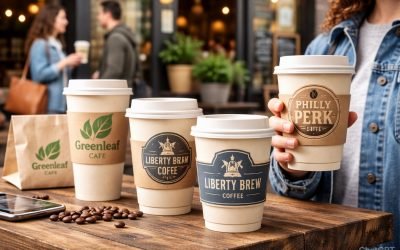 How Branded Coffee Cups Drive Foot Traffic for Philadelphia Cafes