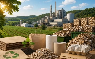 How Recycled Fiber Supports Central PA’s 2026 Sustainability Goals